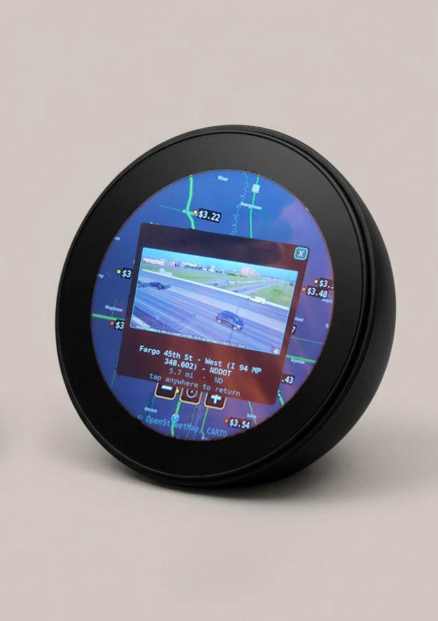 SkyWatch Traffic Mode ambient commute display
