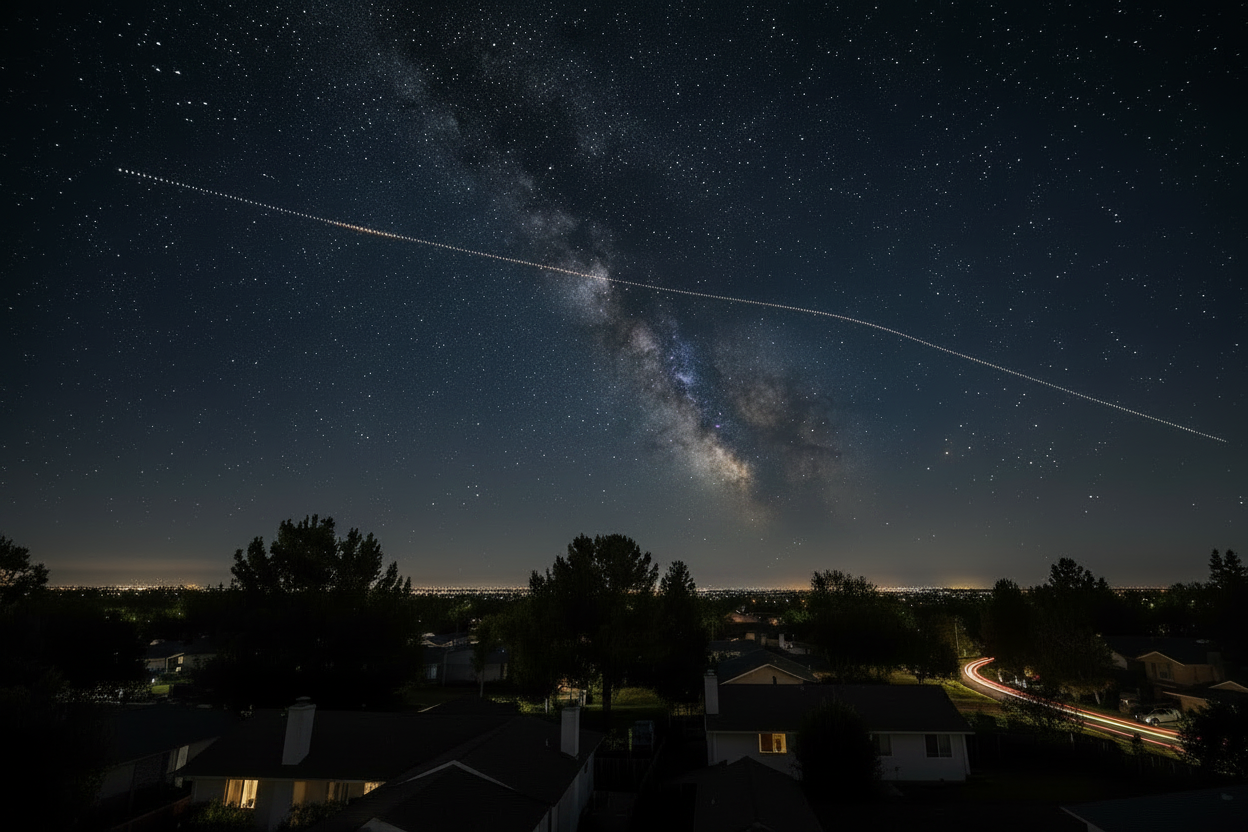 What Is That String of Lights in the Sky Tonight? The Starlink Explainer