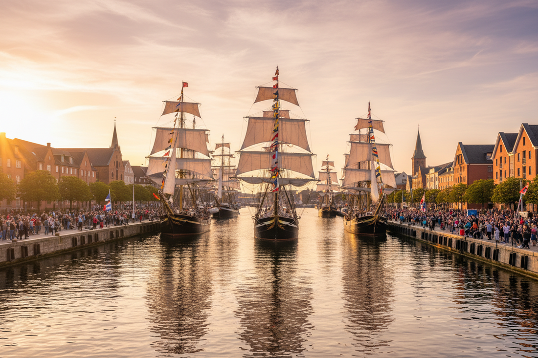 The Tall Ships Are Coming: Watch the Fleet Sail Into Aalborg