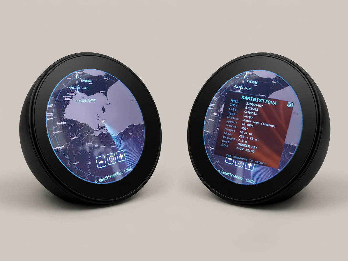 Ship Radar Tracker (Battery-Free)
