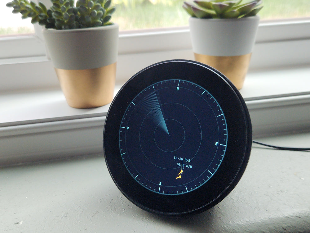 SkyWatch Space Mode — overhead view