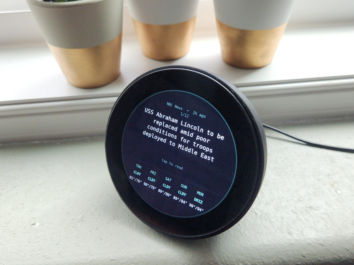 SkyWatch News Mode desk display